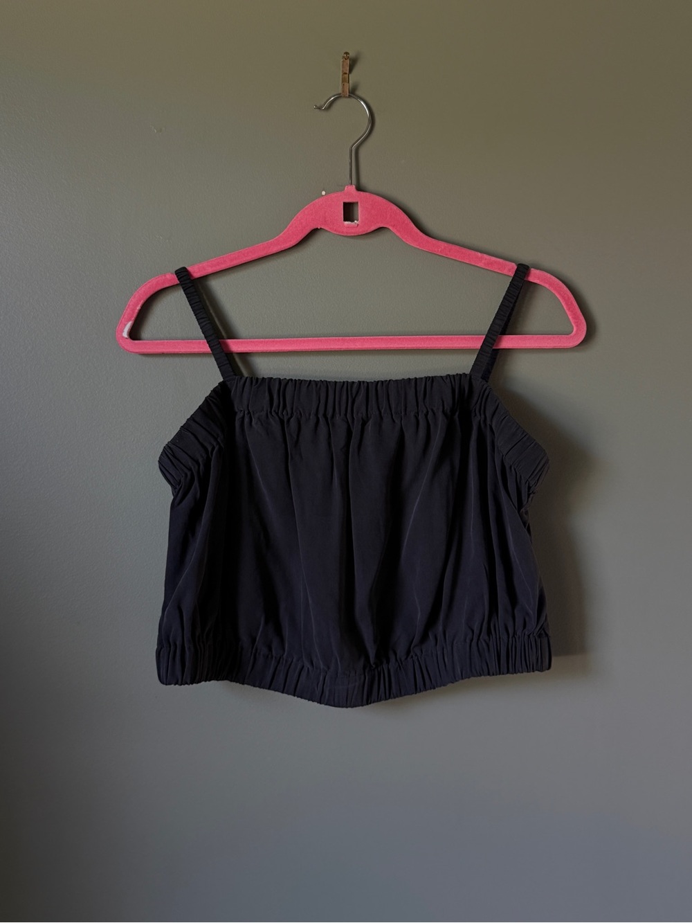 Everlane - The Cropped Silk Tank - Size L